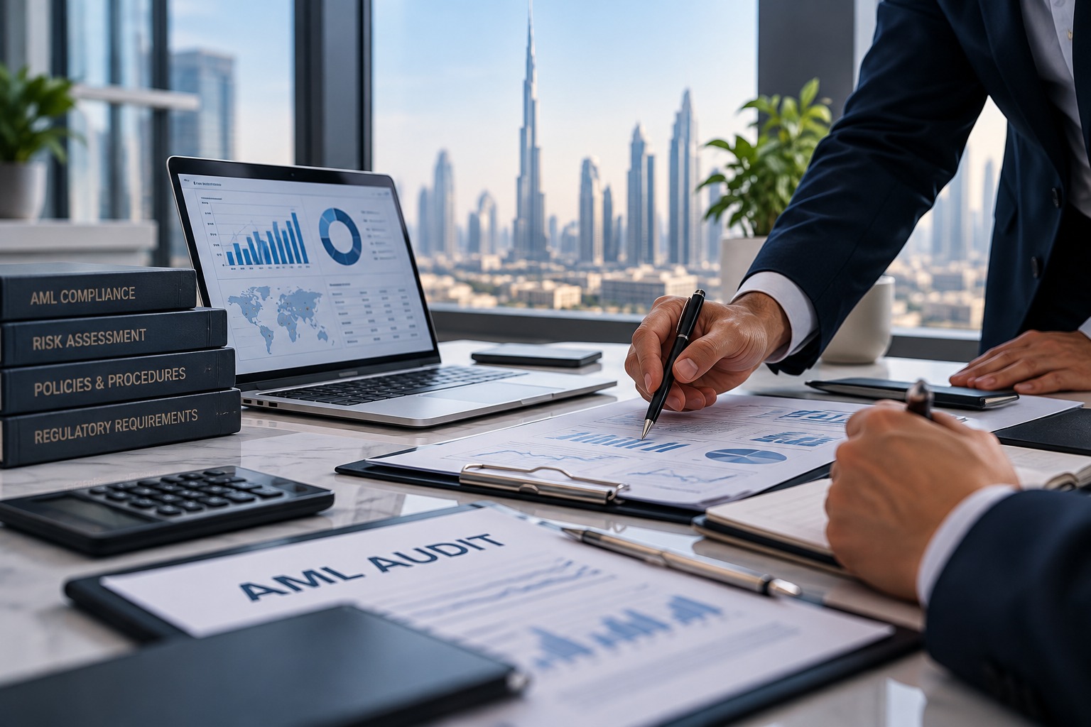 Reviewing AML policies and controls