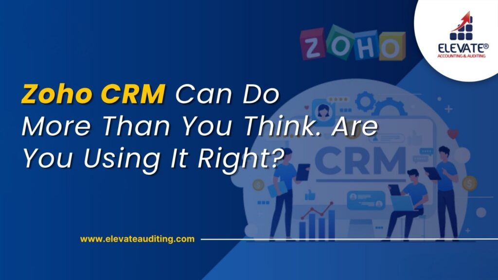 Zoho CRM consulting services