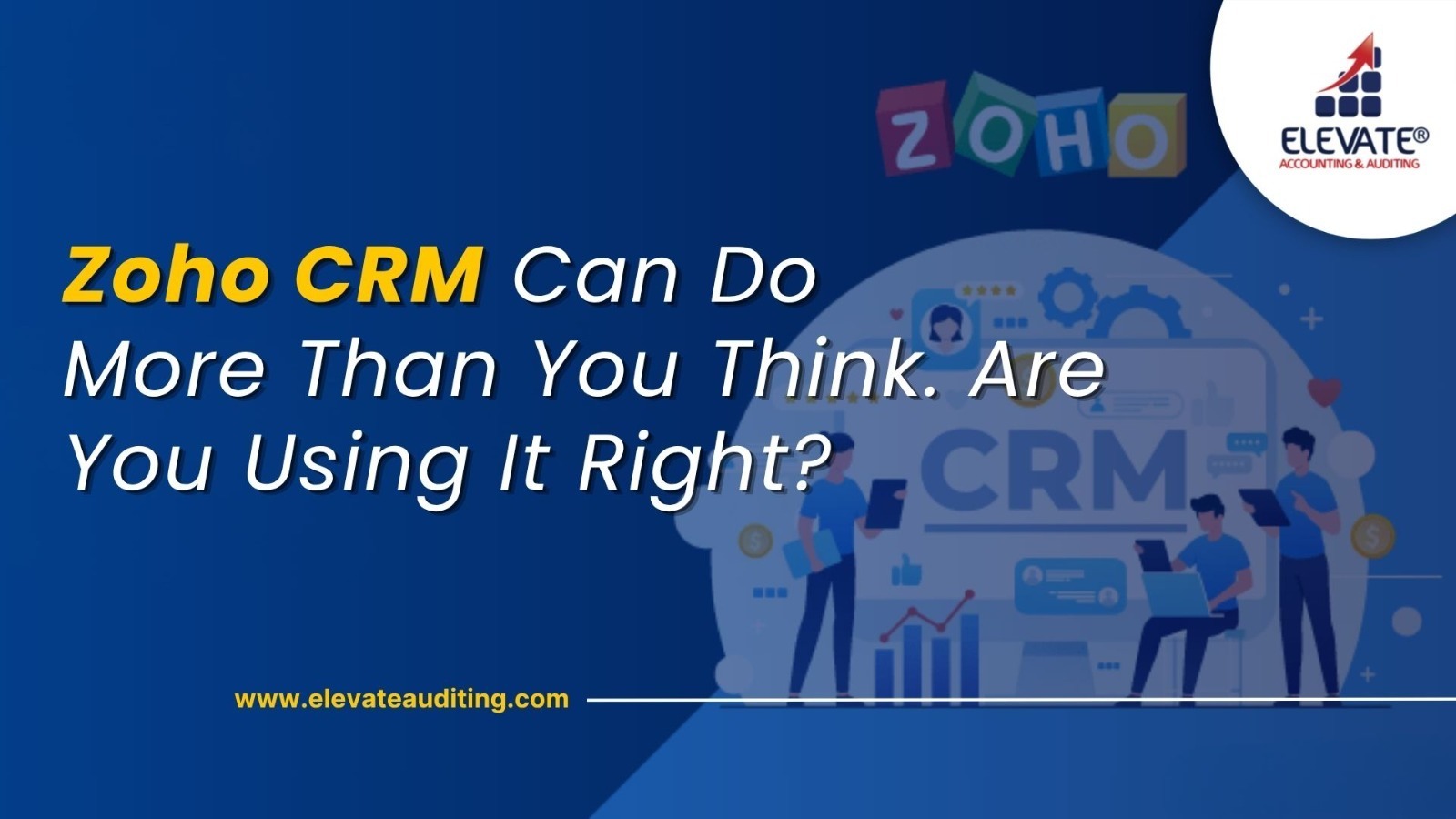 Zoho CRM consulting services